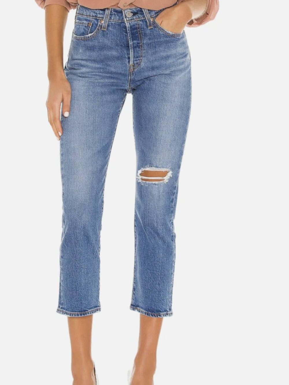 Levi's Wedgie Straight Jive Tone Size 27
